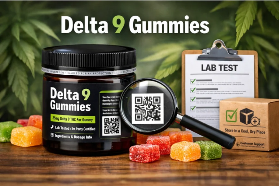 Delta 9 Gummies Packaging