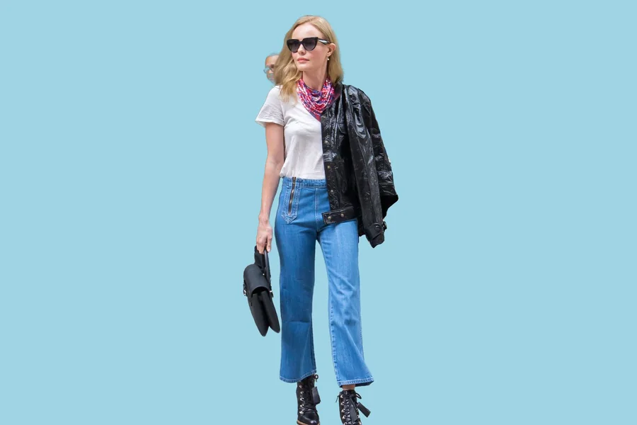 All Over Print Jeans 