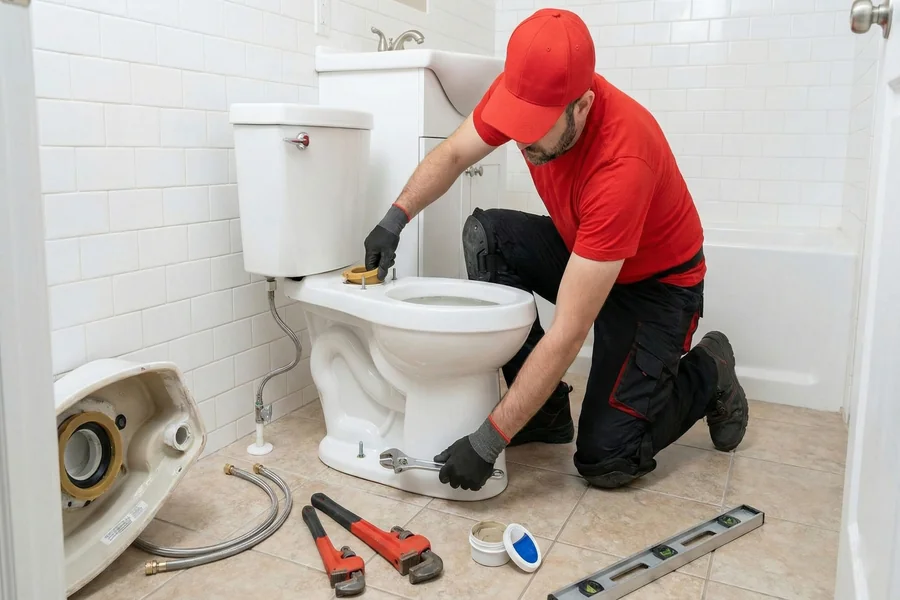 Toilet Installation